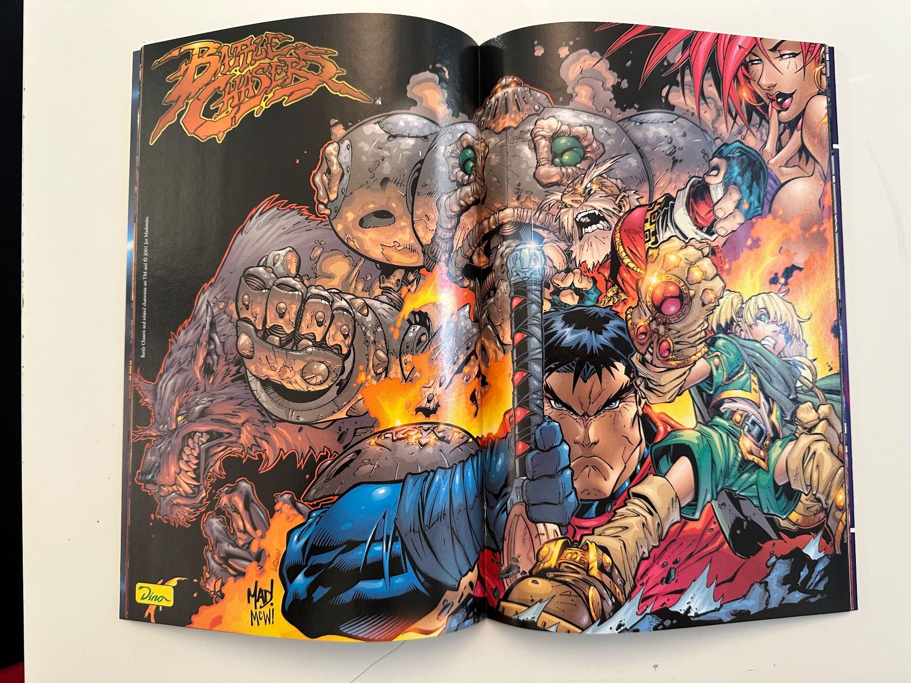 Fumetti: BATTLE CHASER BAND 3 - DINO - COMICSHOP-EDITION – Usato da Münsingen venduto da Ganjam 3