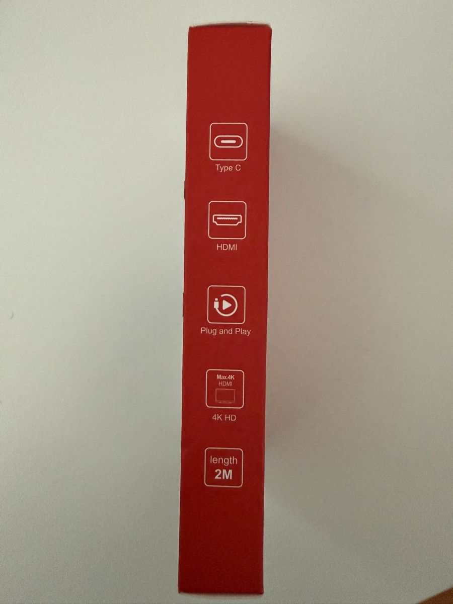Adattatori: USB-C zu HDMI Kabel 2M 4K Switch kompatibel NEU – Nuovo e nell'imballaggio originale da Sins venduto da Gambozino 1