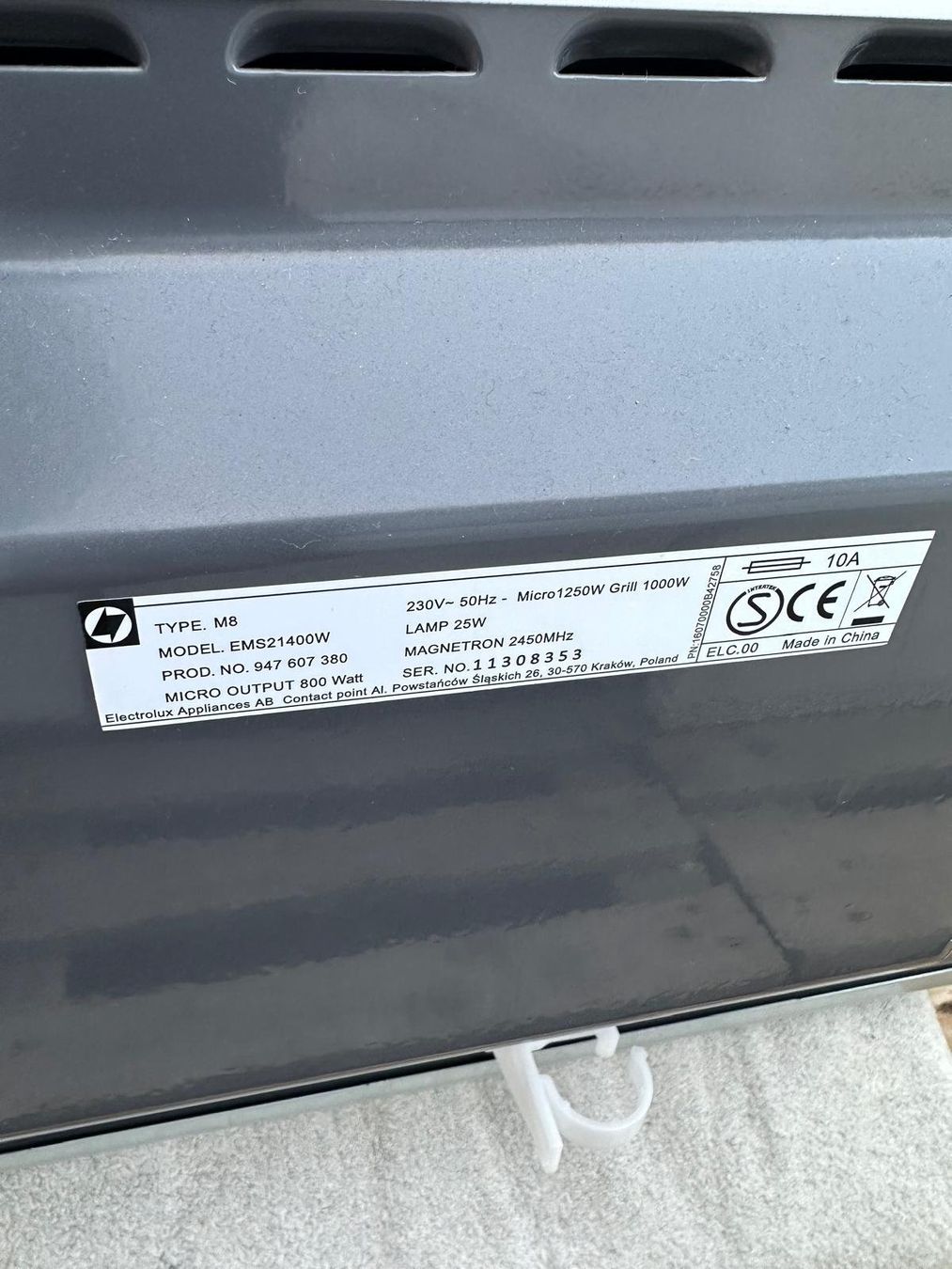 Electrolux Fours: Electrolux Mikrowelle – D'occasion à Spreitenbach par Space_X 6