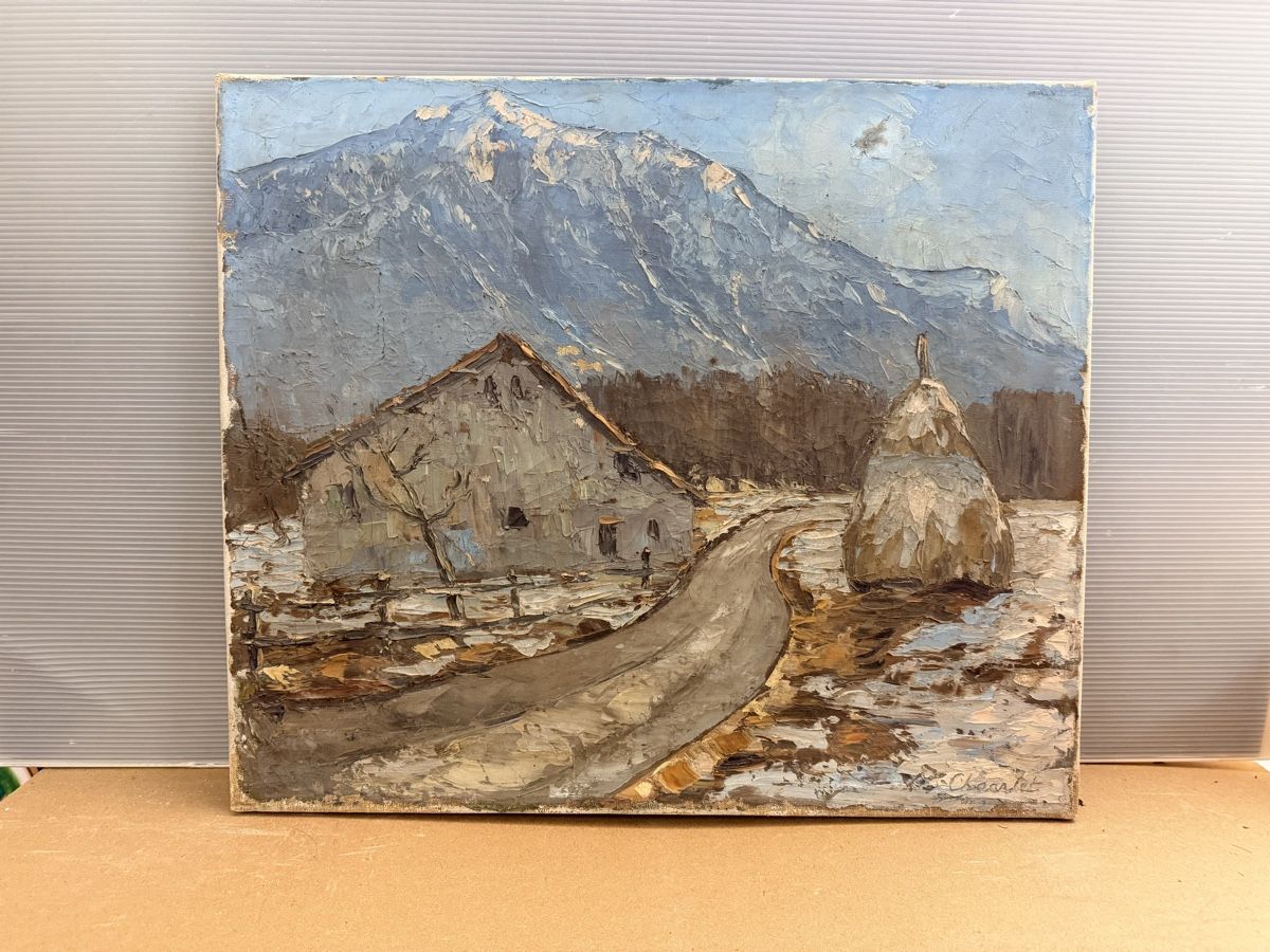 Dipinti: Olgemälde 54x46cm – Usato da Solothurn venduto da NUVICO 5