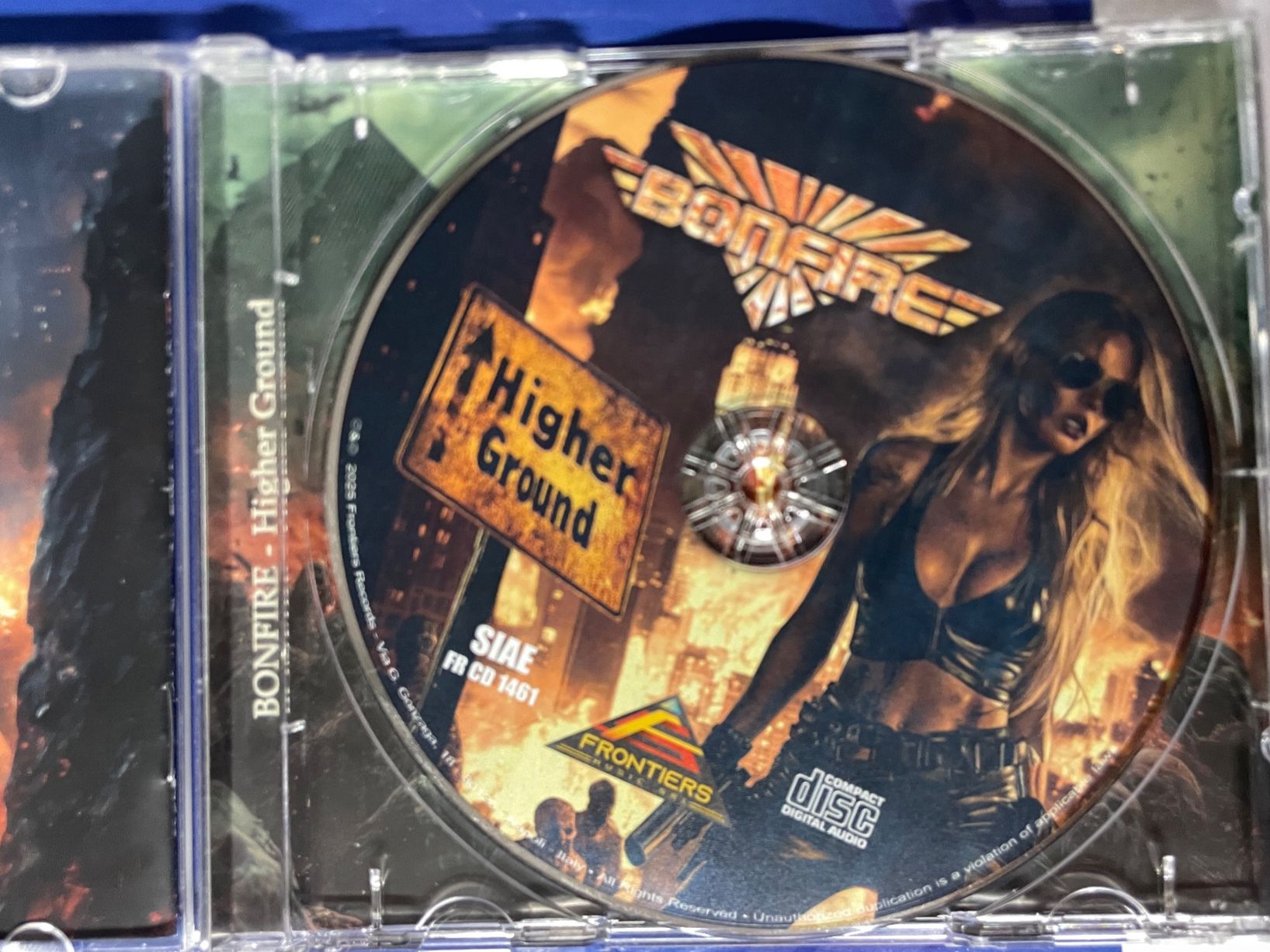 CDs: Bonfire - Higher Ground – Gebraucht aus Muri b. Bern von AdidasCollector 2