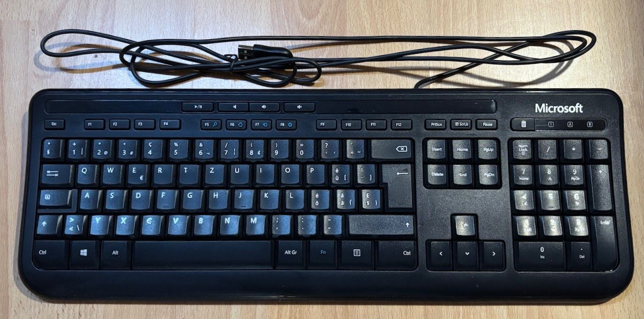 Microsoft Tastiere: Microsoft  Wired 600 Keyboard – Usato da Oberengstringen venduto da Dutti060