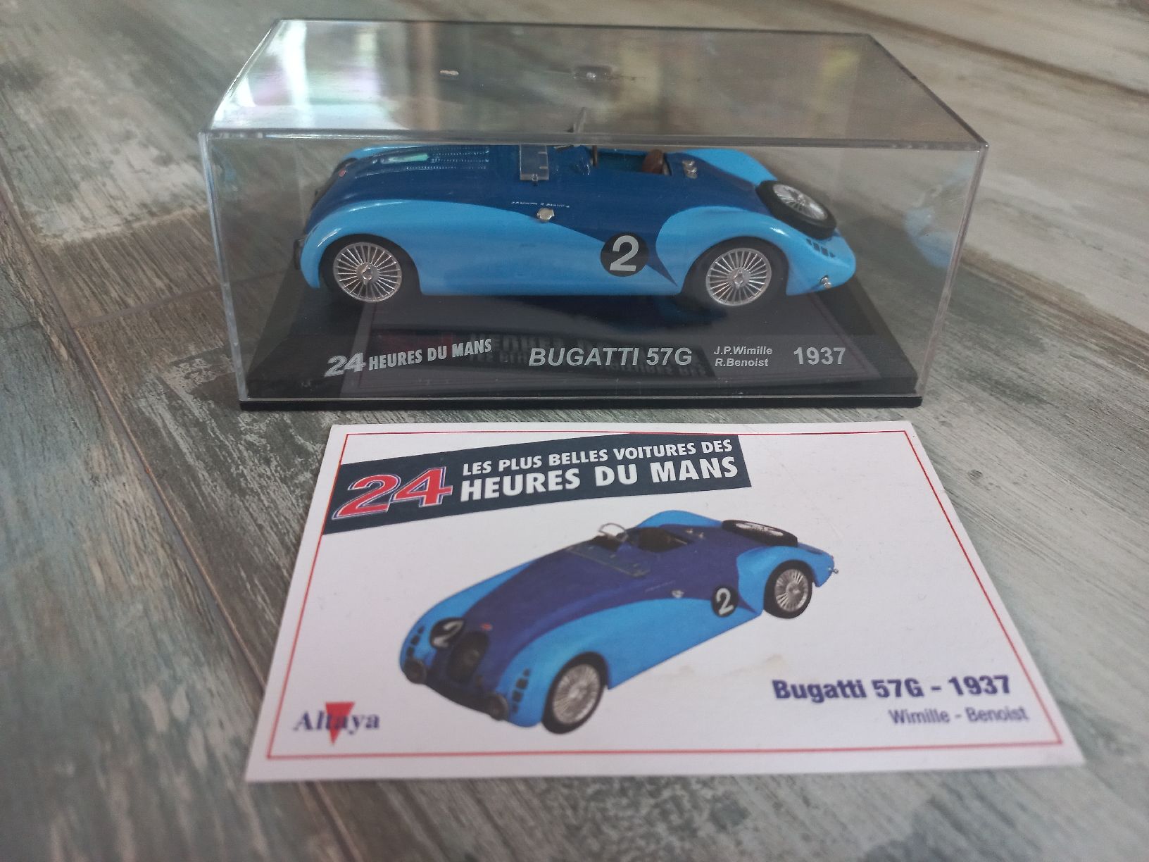 Bugatti Modellautos: Bugatti 57G 1/43 Altaya – Gebraucht aus Attalens von remy_s00