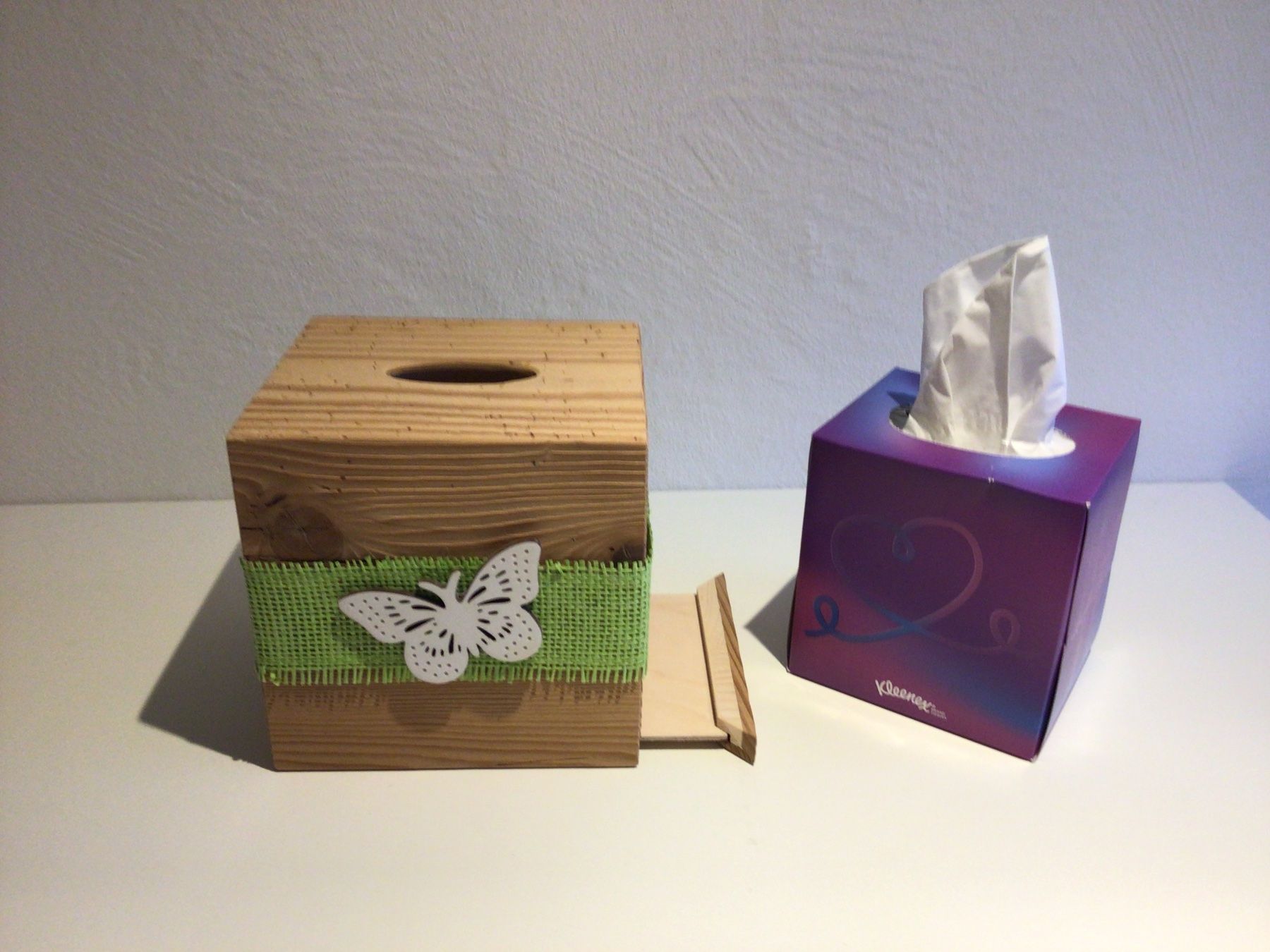 Cura del viso: Kosmetiktuch Box Altholz – Nuovo (secondo la descrizione) da Benken SG venduto da Hagli76 3