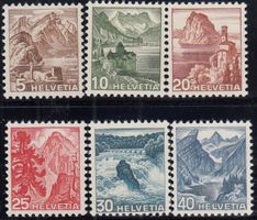 285-290** kompletter Satz, Katalog Fr. 60.00
