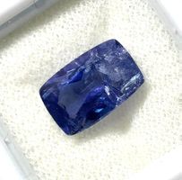 1x Tanzanite coussin 2.29 ct - CERTIFICAT 140.- Fr.
