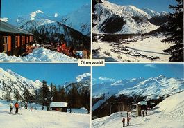 OBERWALD Skigebiet Hungerberg Skilift Sesselbahn