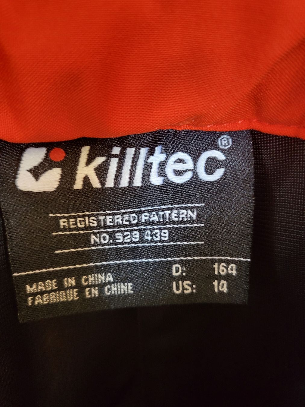 Sci: Killtec Ski Suit, Size 164, Red, Black, Perfect Snow! – Usato da Sarmenstorf venduto da zuz_q5kq 6