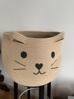 Grosser Aufbewahrungskorb Katze – Durchmesser ca. 40 cm
