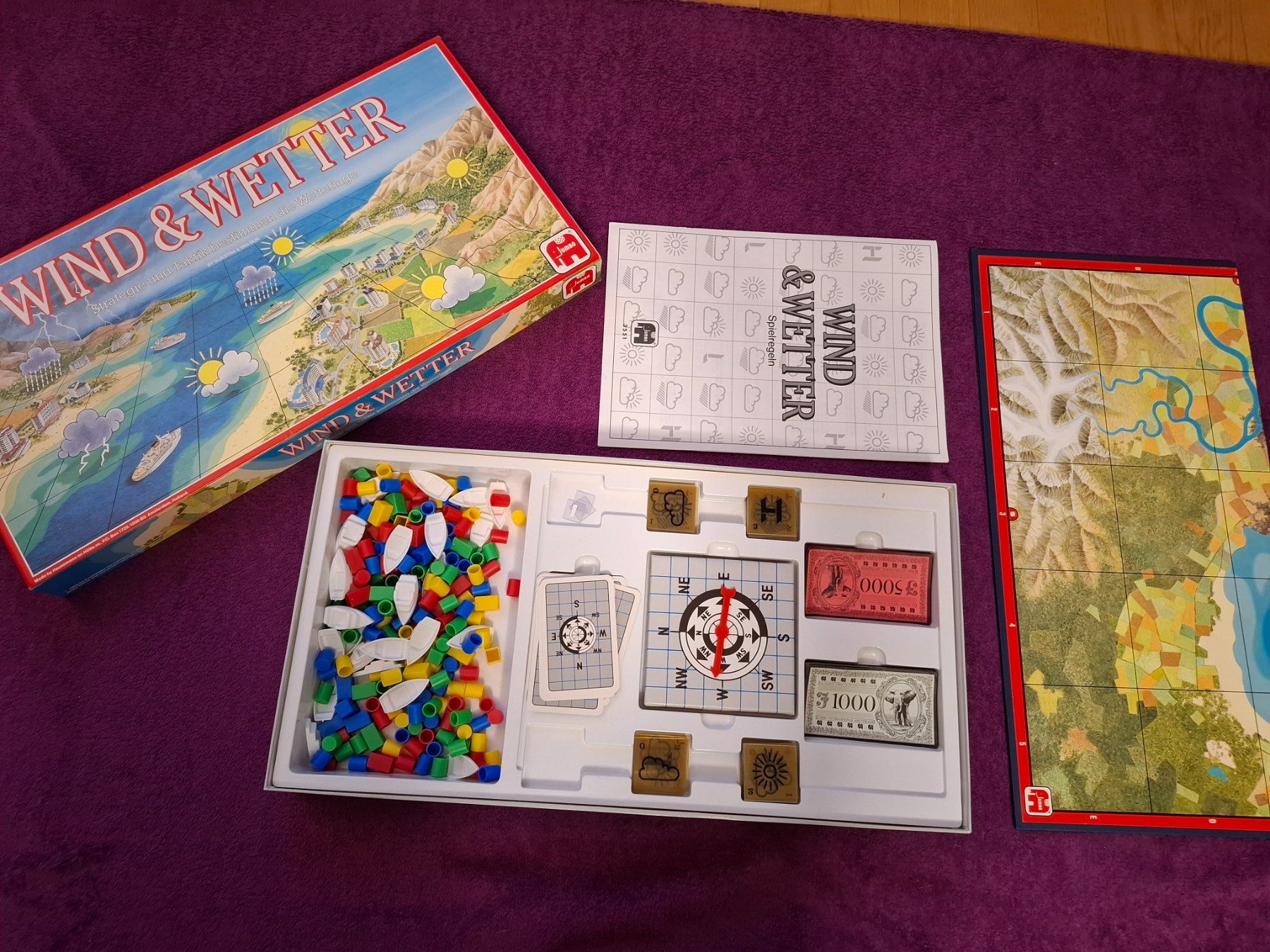 Spiele: Spiel - Wind & Wetter von Jumbo – Gebraucht aus Müllheim Dorf von Seeeule01 1