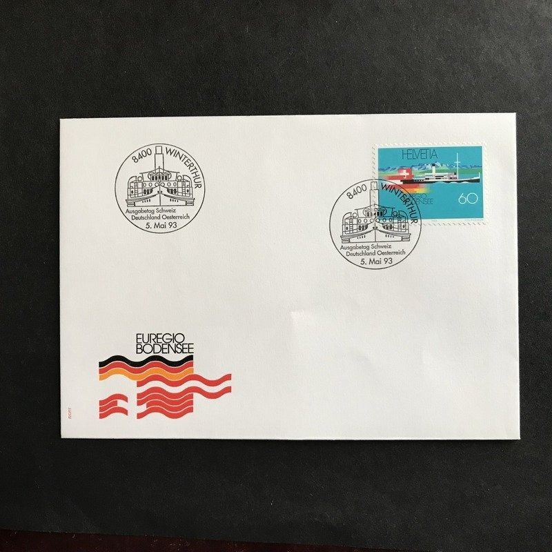 Tutti i francobolli: Zst 845 Lebensraum Bodensee, FDC 5.5.93 – Usato da Uitikon Waldegg venduto da Gooddeal05