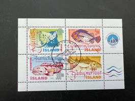 Island Block 1998  Block  Fische ET-o  (A1049)