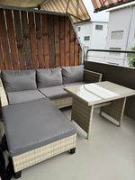Gartenset Lounge 2 Teilig + 1 Tisch