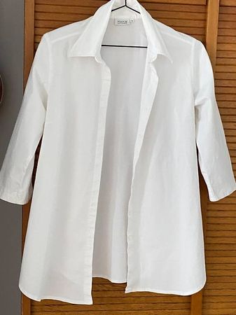 Schwangerschaftsbluse, Grösse S, weiss