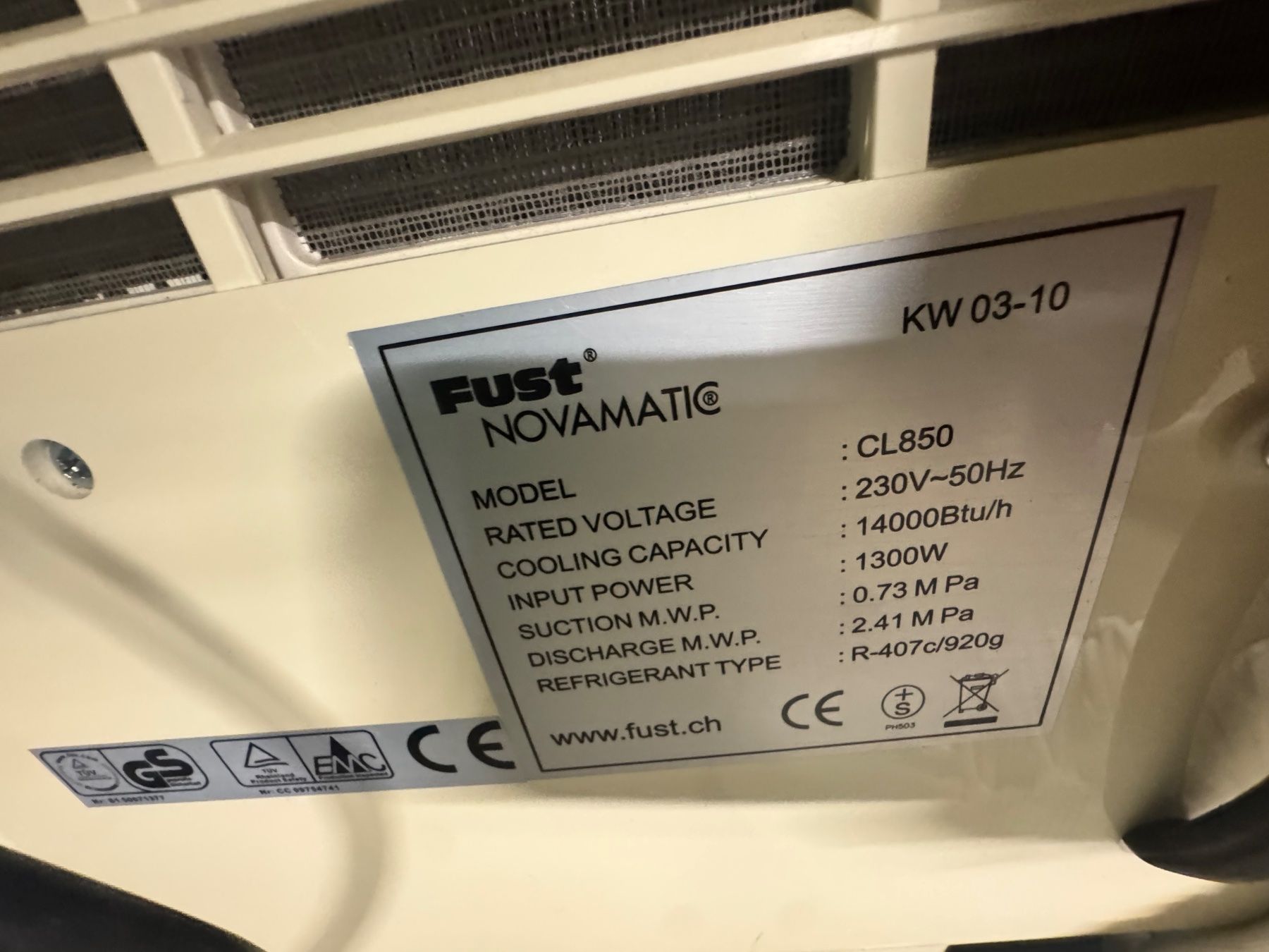 Novamatic Condizionatori: Portable Air Conditioner - split dual novamatic cl850 – Usato da Zürich venduto da ludovico26 3