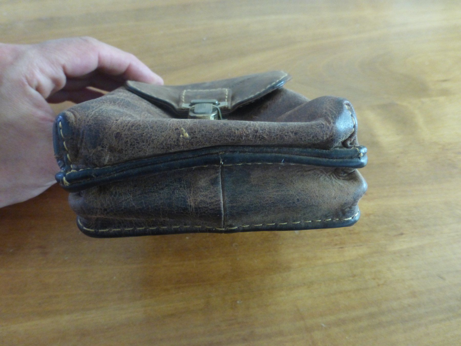 Borse: Green Burry Ledertasche Gürteltasche – Nuovo (secondo la descrizione) da Zumikon venduto da psisound 2