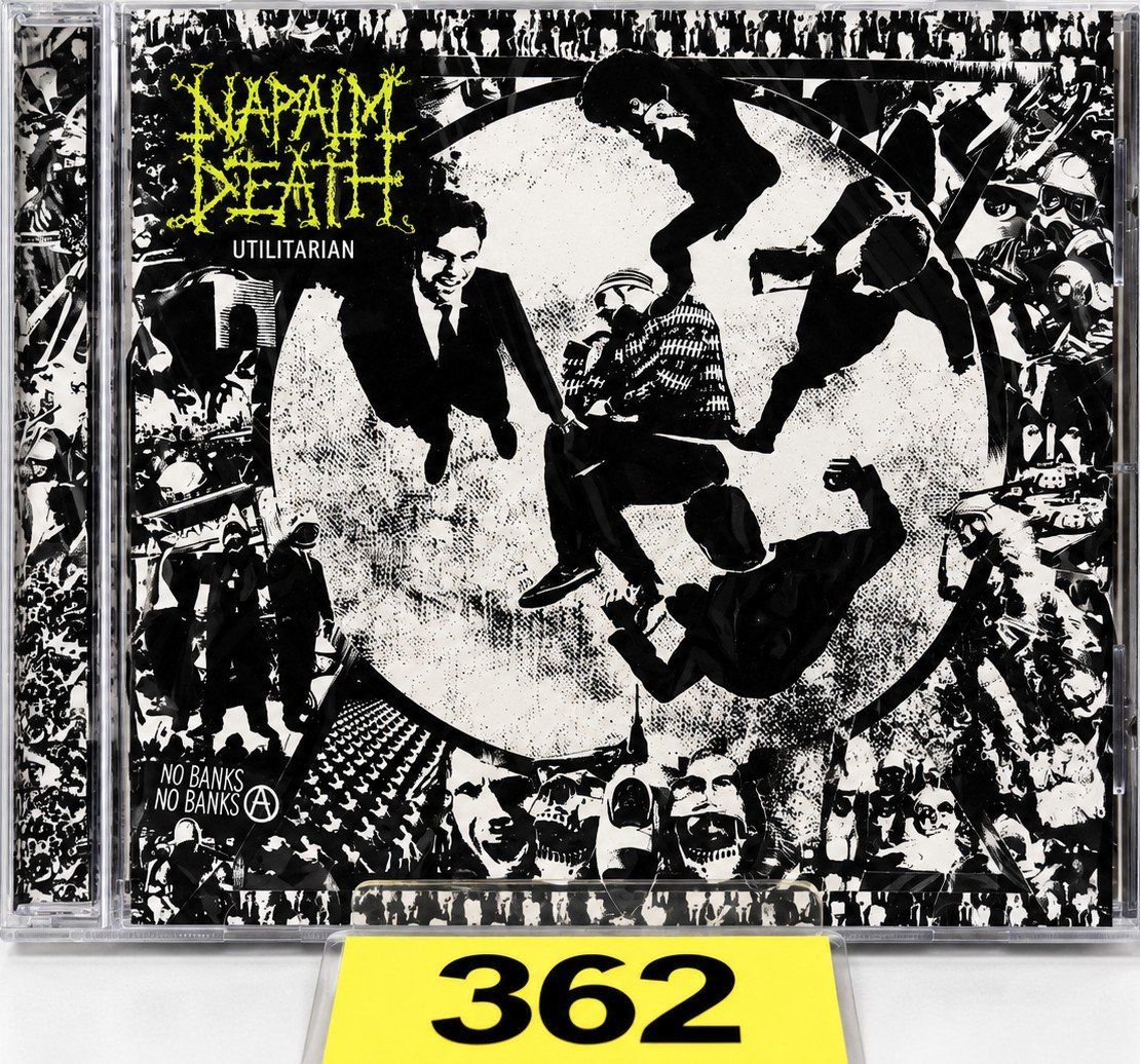 CDs: CD Napalm Death "Utilitarian", Nr. 362 – Neuf avec emballage d'origine à Kottwil par Crazyrolf