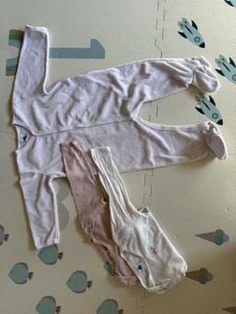 Petit Bateau Mädchen Set – 3 Teile – Gr. 18 Monate / 81 cm