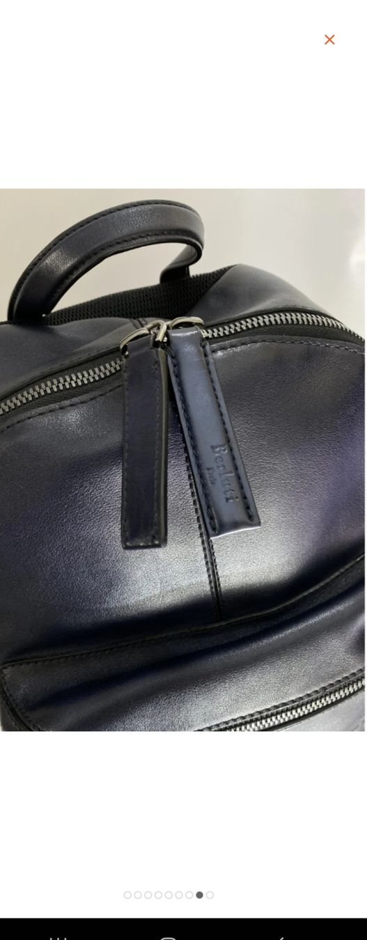 Berluti Sacs à dos: BERLUTI SCRITO BLUE BACKPACK – D'occasion à Zug par f_t_827r 1
