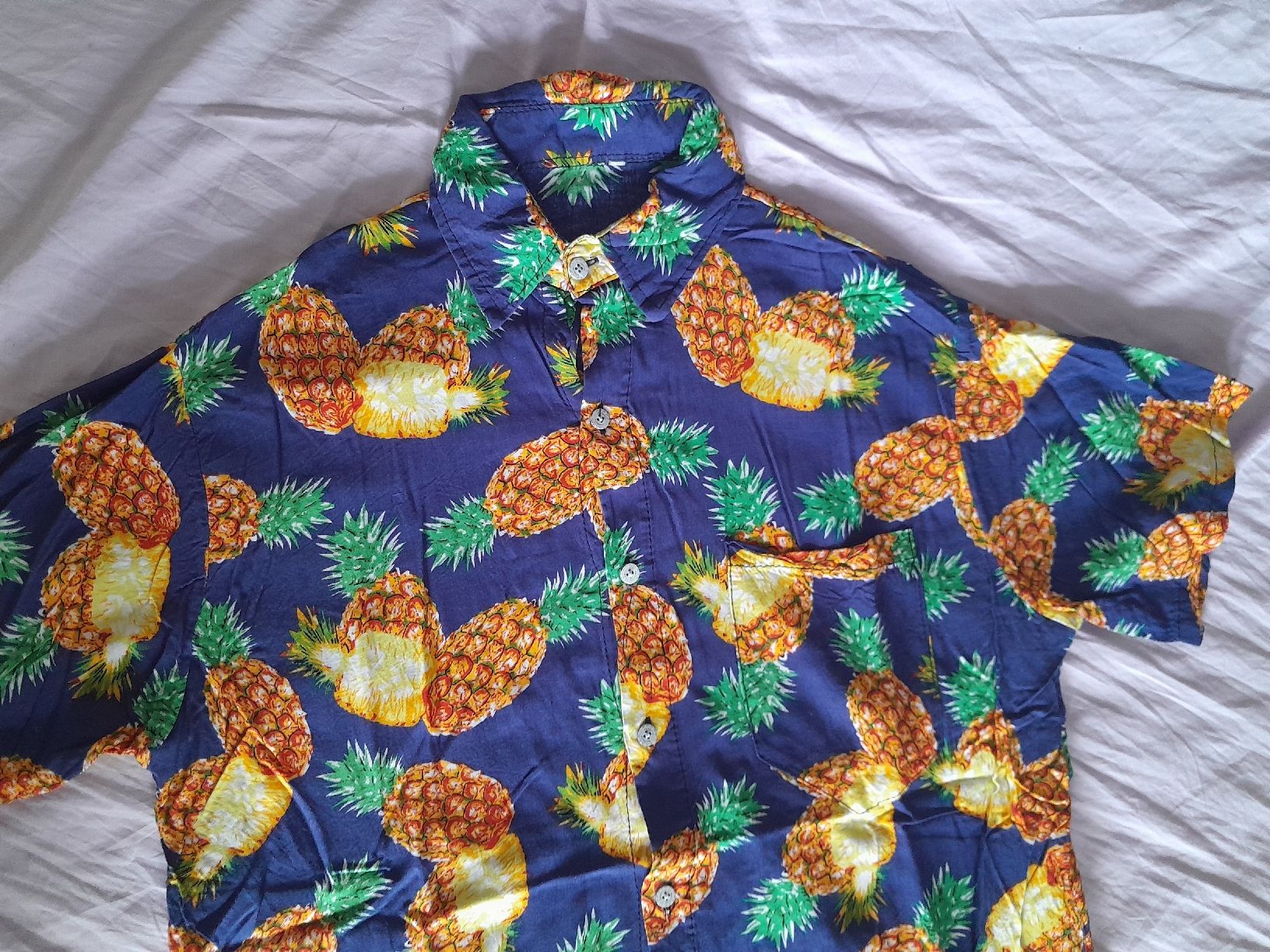 Camicie: chemise ananas taille S – Usato da Genève venduto da ang_fd8z 1