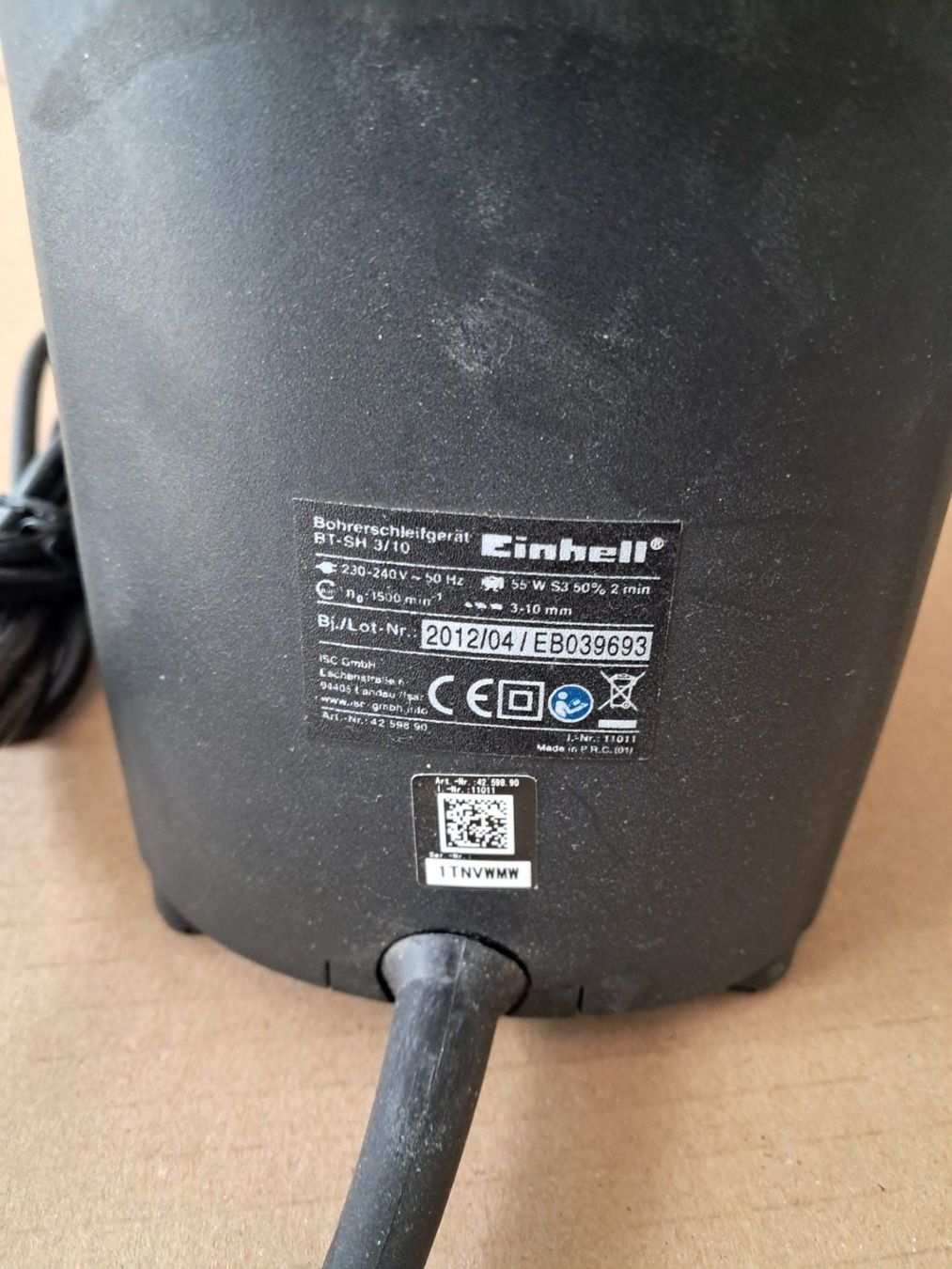 Einhell Tutte le macchine: Einhell BT-SH 3/10 Bohrerschleifgerät – Usato da Wallisellen venduto da Cyberfuexli 1