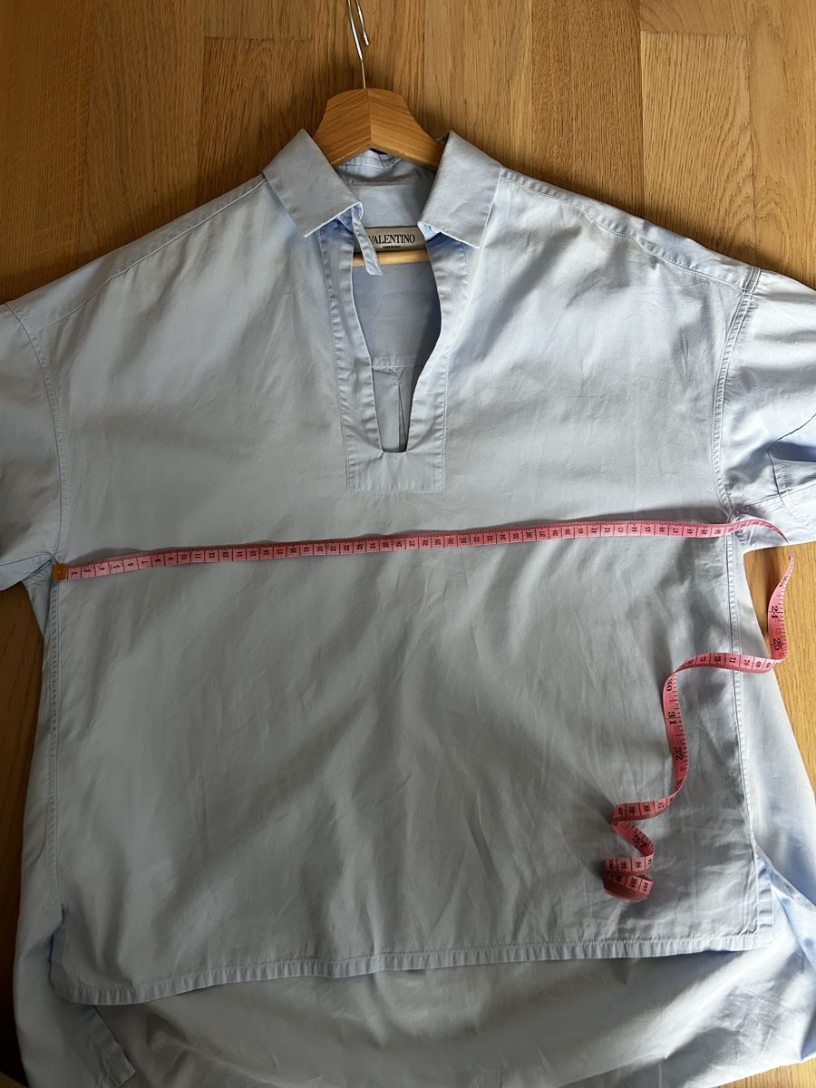 Valentino Camicette: Valentino Bluse oversized hellblau IT 40 – Usato da Zürich venduto da cos_b629 5