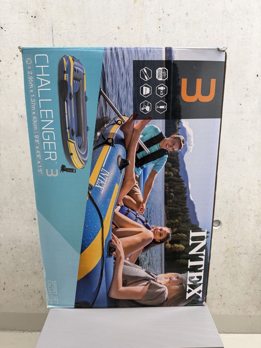 Bateaux: Intex Schlauchboot Challenger 3 – D'occasion à Zürich par con_mts2