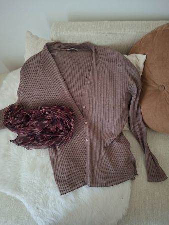 💥 Neues Nile Cardigan XL mit Schal 💥