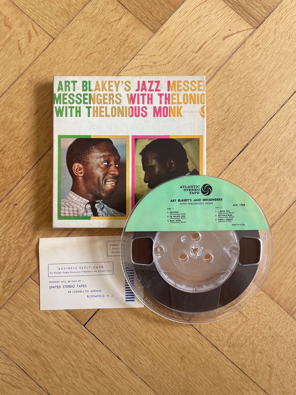 Kompaktkassetten: Art Blakey's Jazz Messengers With Thelonious Monk – Gebraucht aus Basel von porkpierecords
