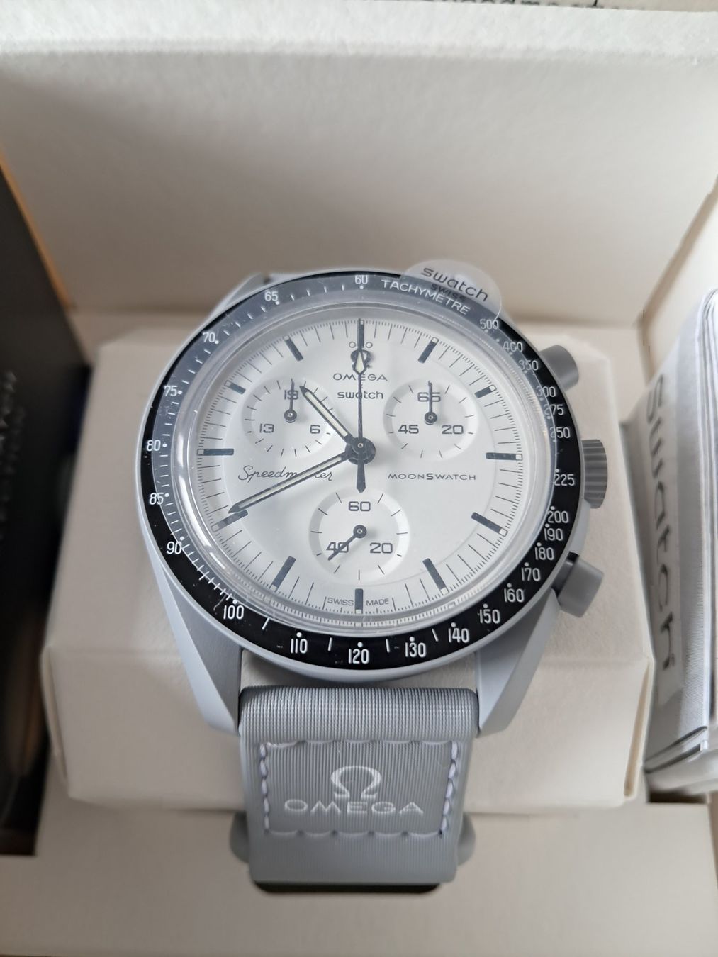 Swatch Orologi: Swatch x Omega Moonswatch 1965 – Nuovo e nell'imballaggio originale da Niederhasli venduto da zvb_fgn2 3