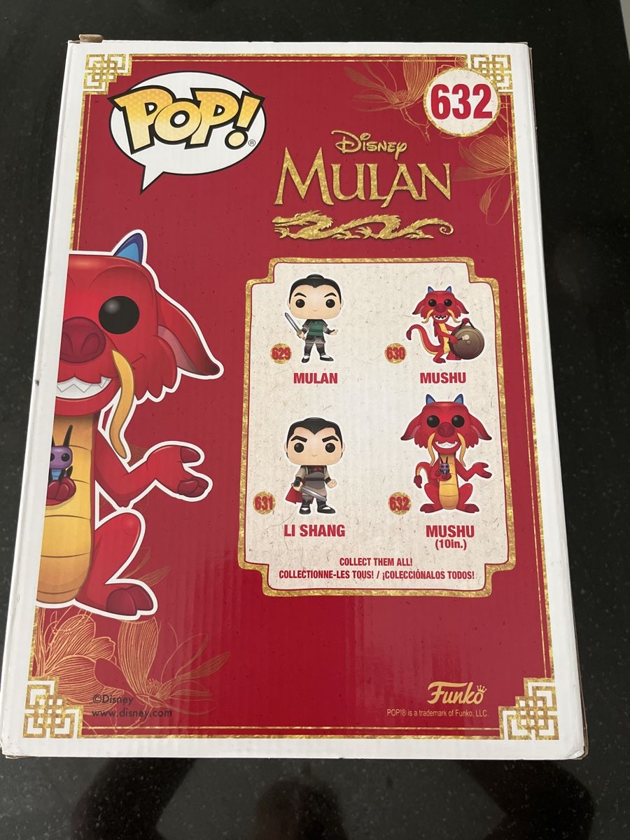 Funko Figuren: Funko Pop Mushu Mulan 632 (10in.) – Gebraucht aus Yverdon-les-Bains von vin_95zk 2