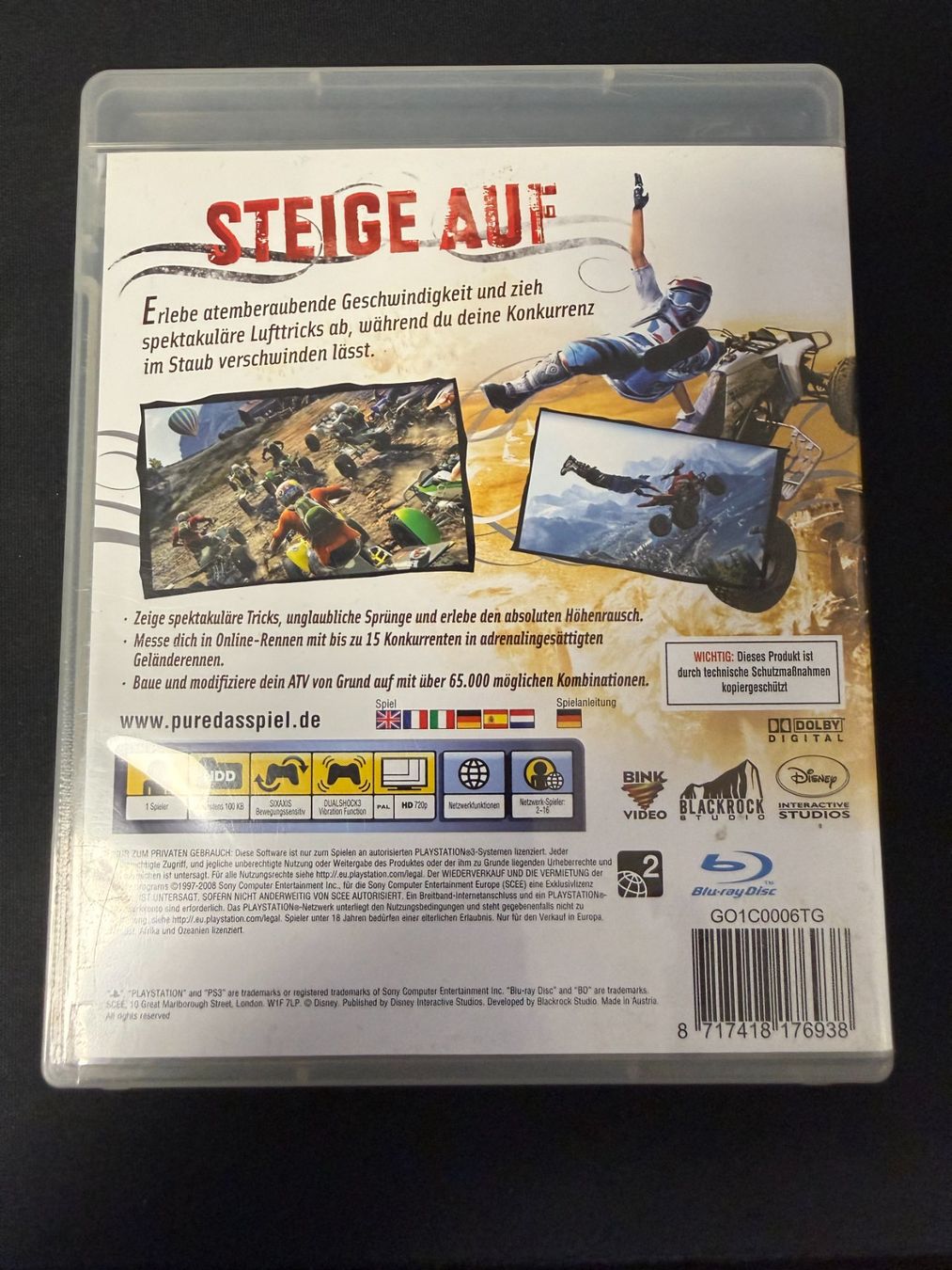 Sony Spiele: Pure - PS3 – Gebraucht aus Pont-de-la-Morge von Darfal 2
