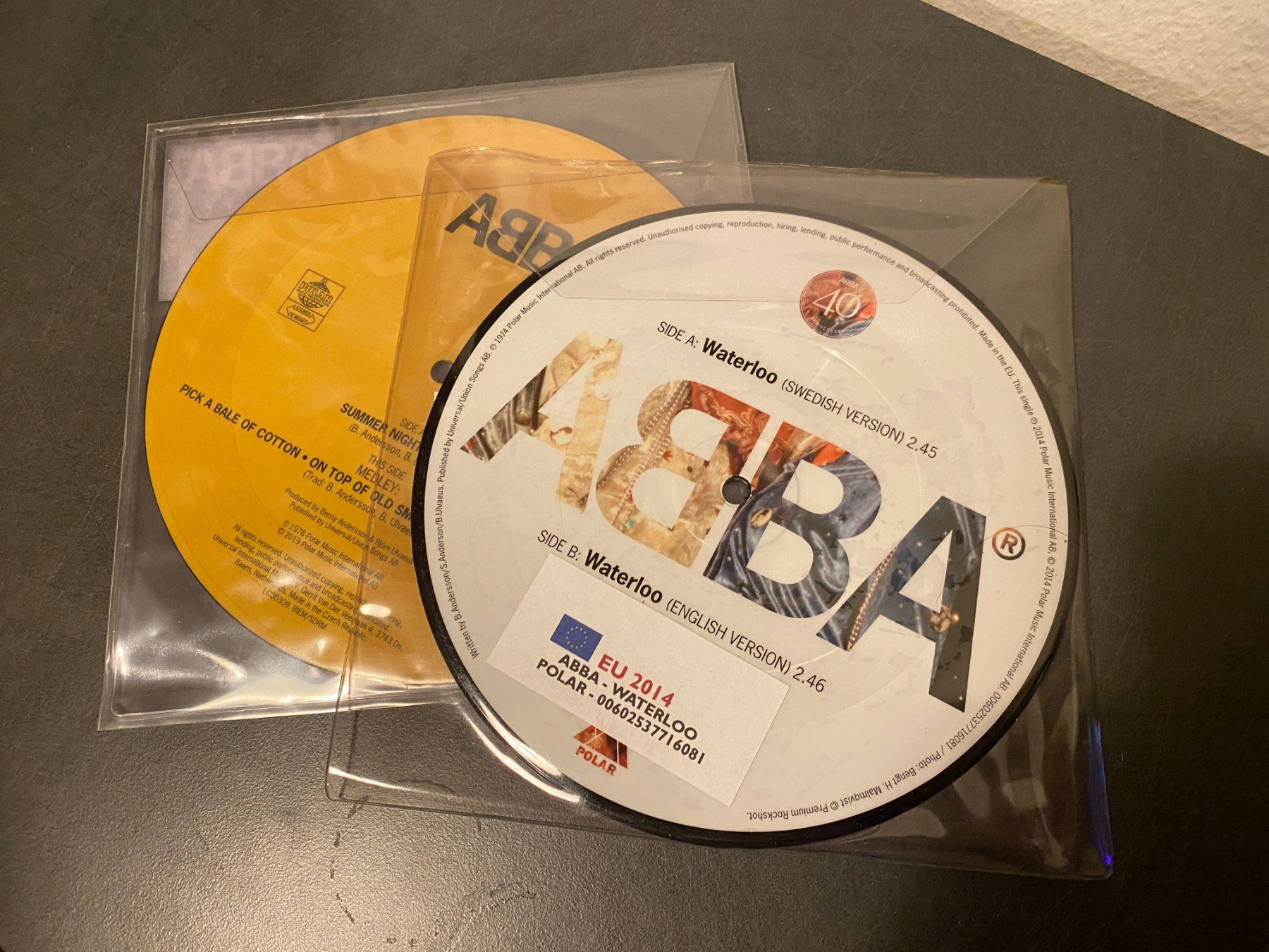 Schallplatten: ABBA - 2x Vinyl Single Picture-Disc – Neu (gemäss Beschreibung) aus Basel von VinylLover68 4
