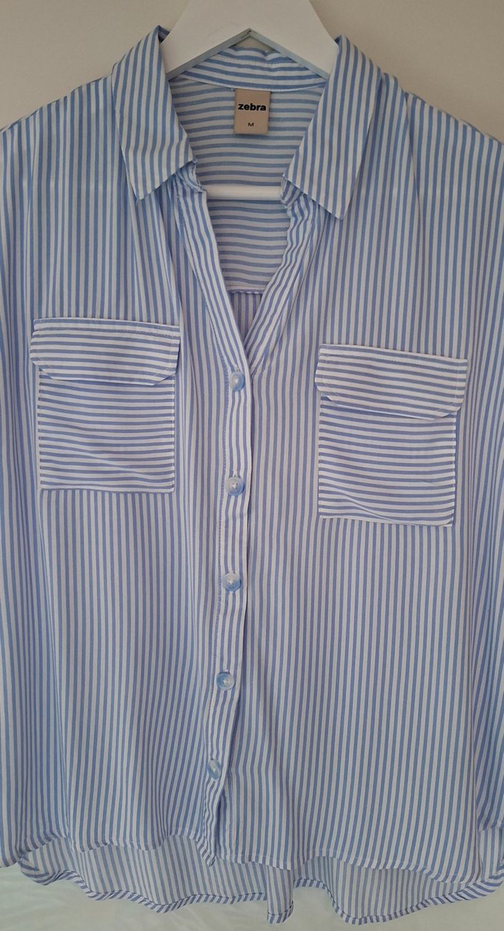 Zebra Chemisiers: Kurzärmelige Hemdbluse Gr. M – D'occasion à Feuerthalen par kigo87 1