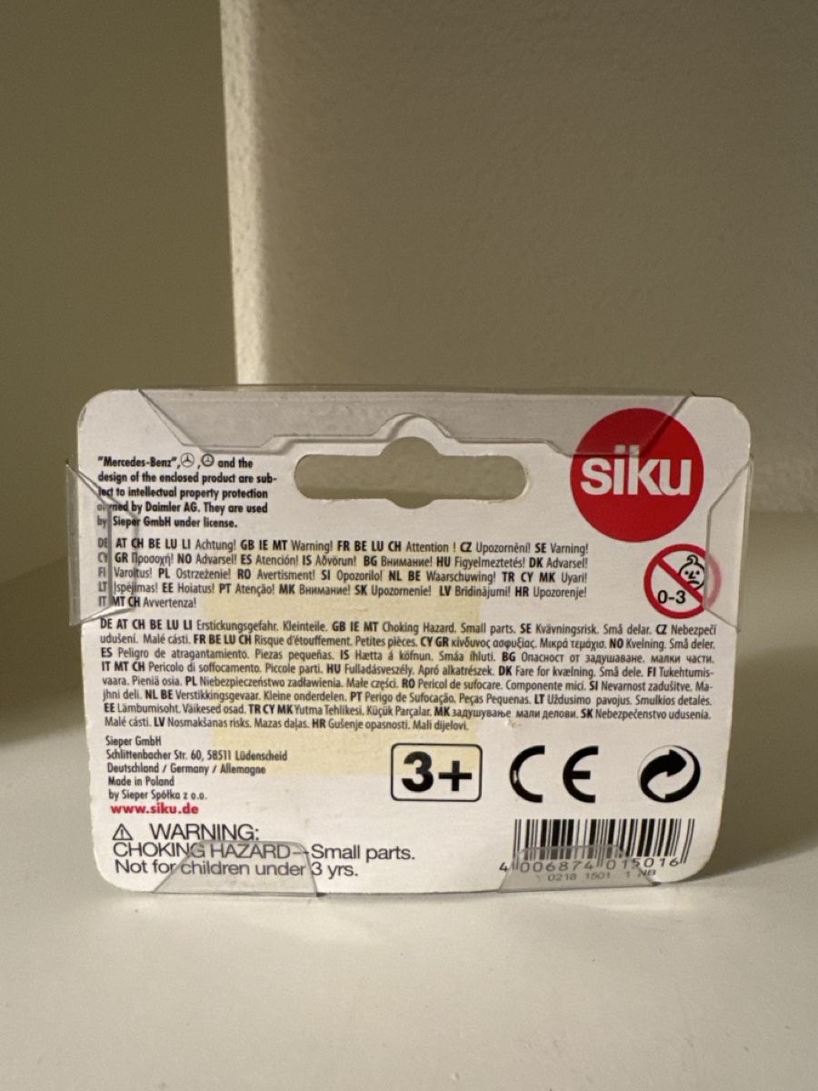 Siku Modellini d'auto: Siku – Nuovo e nell'imballaggio originale da Zürich venduto da mat_rw96 2