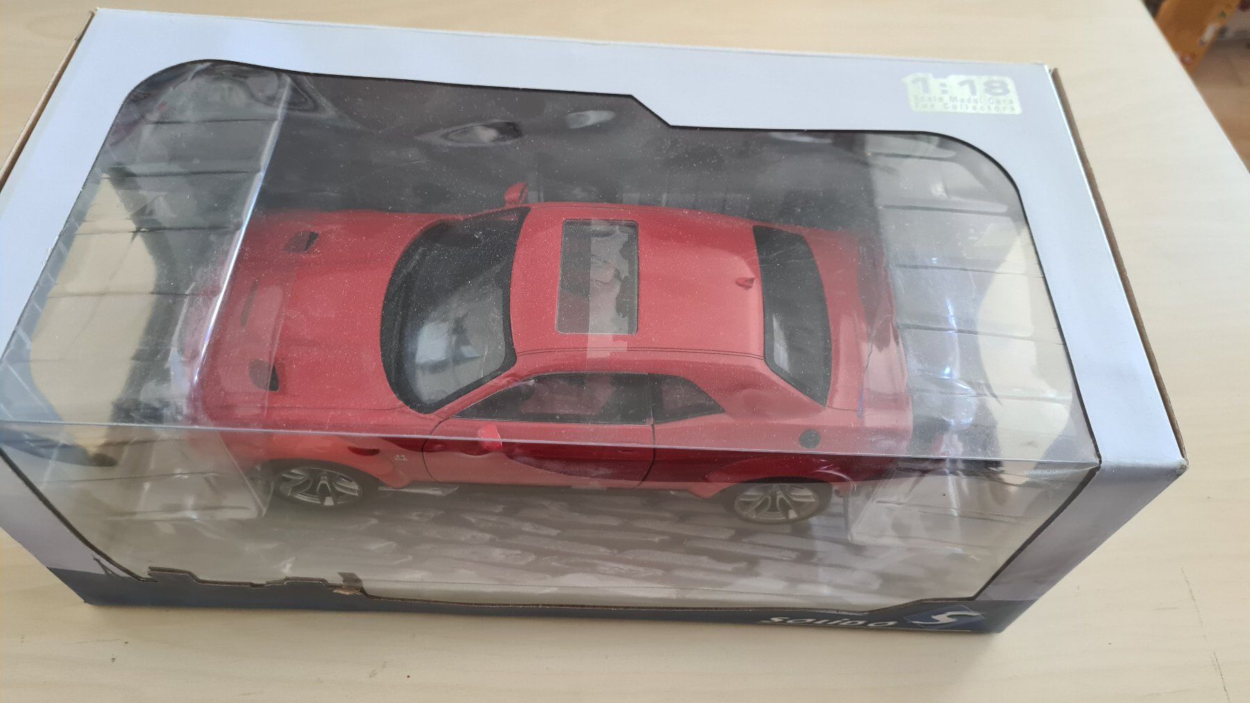 Solido Modellautos: 1:18 Dodge Challenger SRT Widebody tor red - Solido – Neu (gemäss Beschreibung) aus Bassersdorf von jackbmw 5