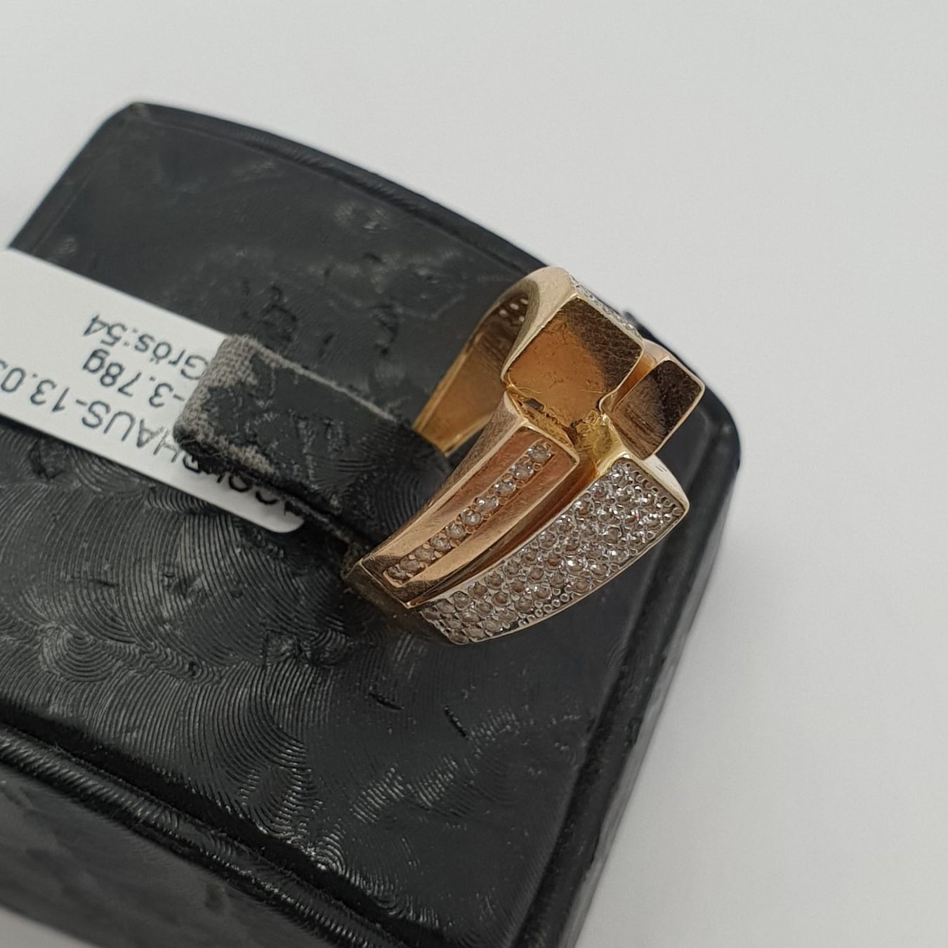 Anelli: Echt 14K Gold Ring – Usato da Luzern venduto da Goldhaus-Luzern 1