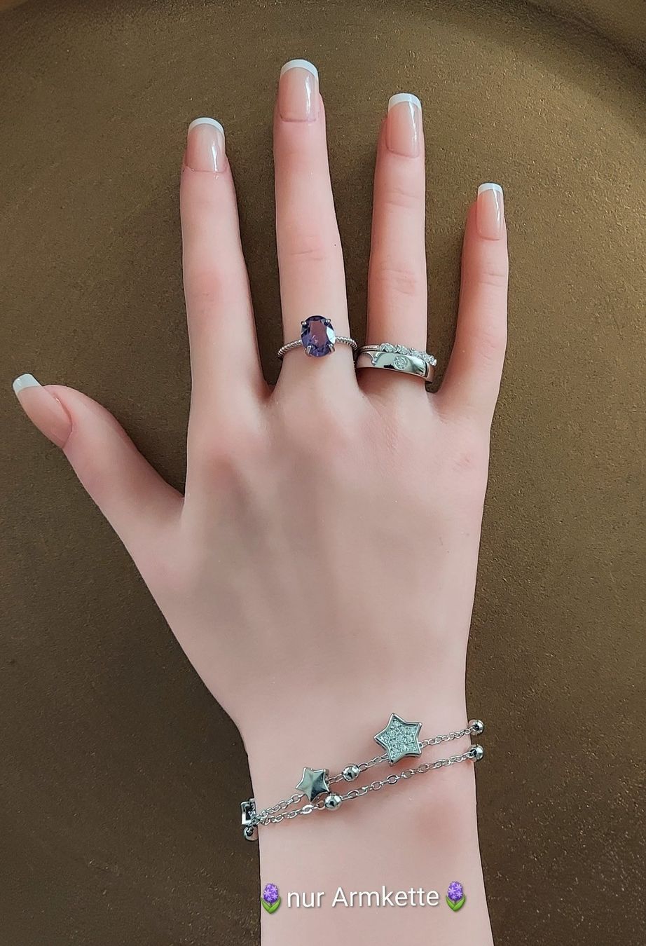 Armbänder & -reifen: Armband versilbert mit Sterne✨ – Neu (gemäss Beschreibung) aus Ettenhausen TG von CH2300 5