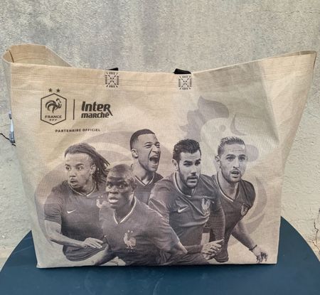 Collector sac cabas INTERMARCHÉ ÉQUIPE DE FRANCE Mbappé
