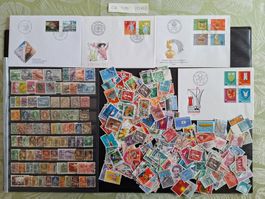 CH: 400 VERSCHIEDENE GESTEMPELTE (010)
