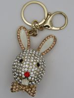 AUSVERKAUF - PLAYBOY HÄSLI  Schlüsselanhänger  Glitzersteine