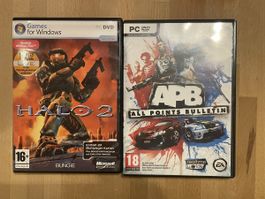 Halo 2 & APB - All Points Bulletin PC Games
