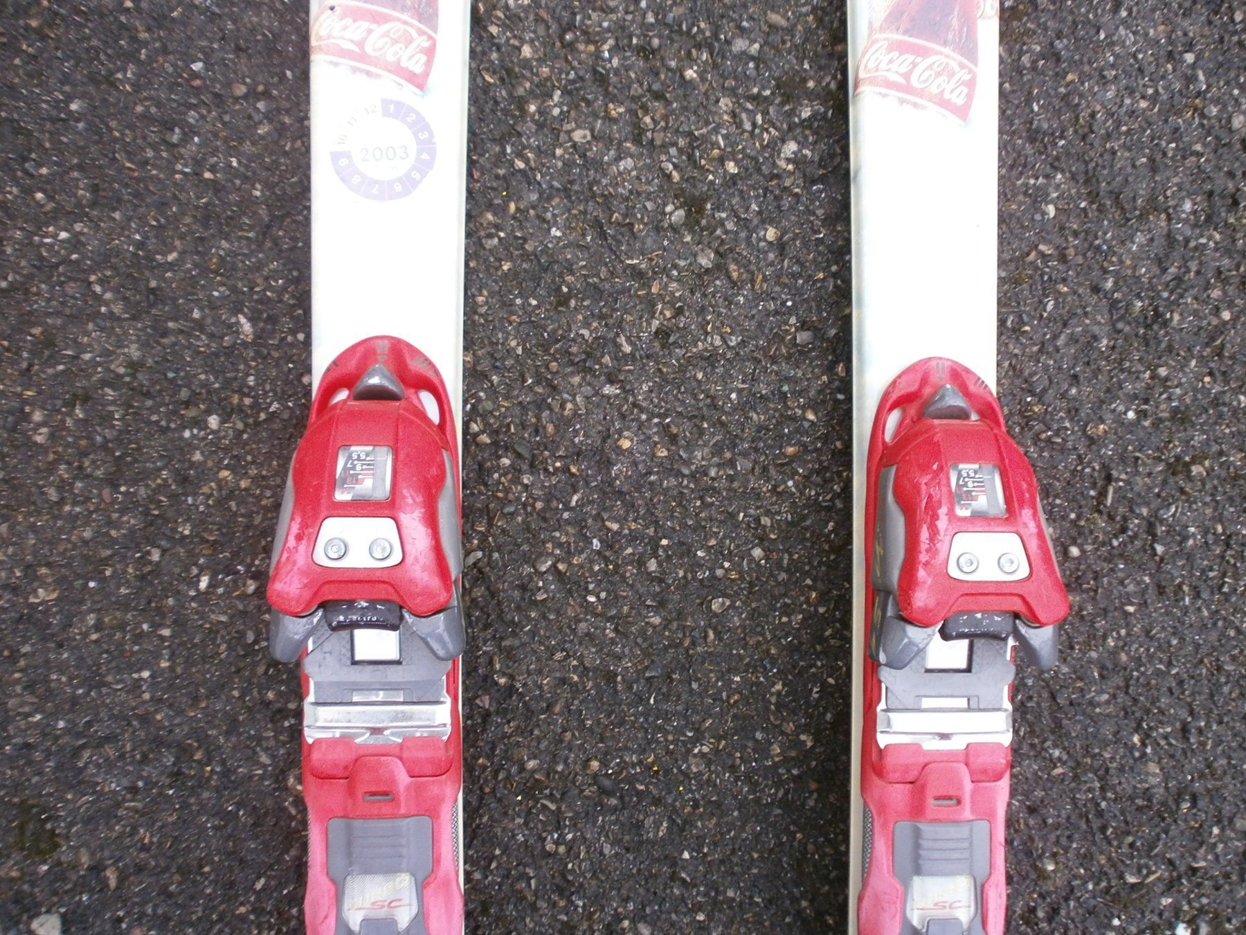 Rossignol Sci: Rossignol Ski Coca Cola Marker Olympic Spirit – Usato da Feuerthalen venduto da mam_5l7b 4