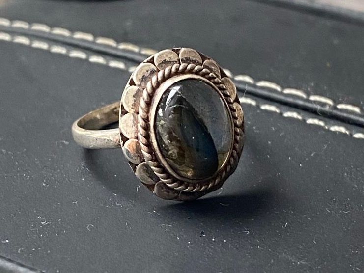 Anelli: Silber 925 Labradorite Ring – Nuovo (secondo la descrizione) da Givisiez venduto da dor_xb9k 2