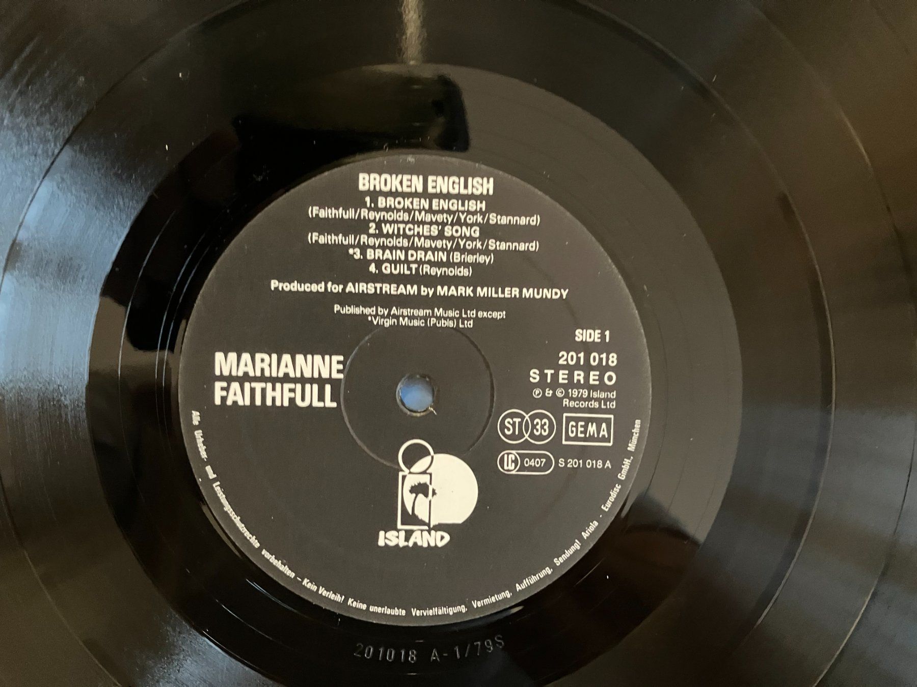Dischi in vinile: Marianne Faithfull – Usato da Aarwangen venduto da Jukebox3 5