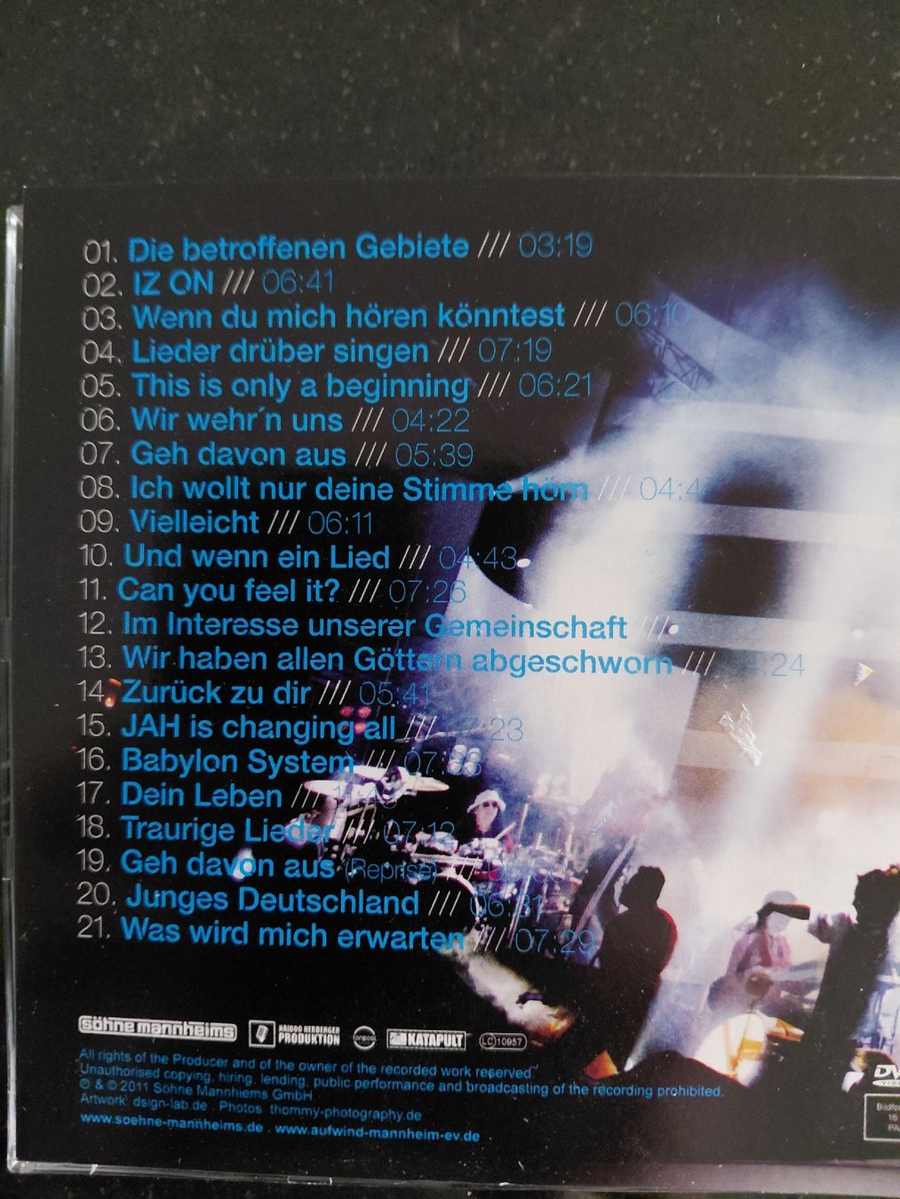 CD: Söhne Mannheims CD und DVD im Set – Usato da Geuensee venduto da sonnenstunden 3