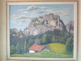 Tableau huile sur toile Joseph Rérat