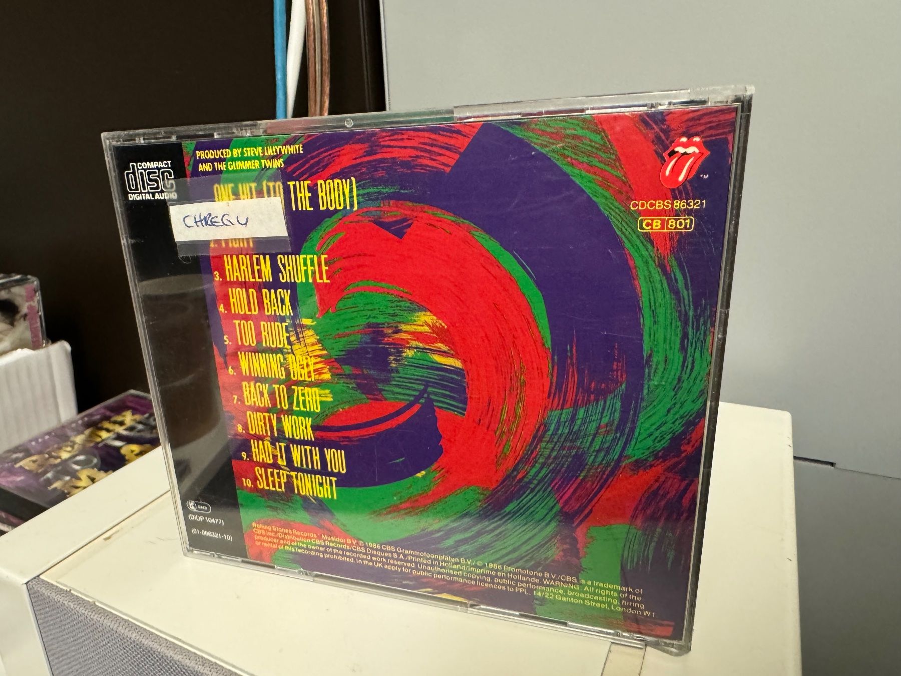 CD: Rolling Stones - Dirty Work - HA11M – Usato da Küsnacht ZH venduto da Jazztilldawn 1