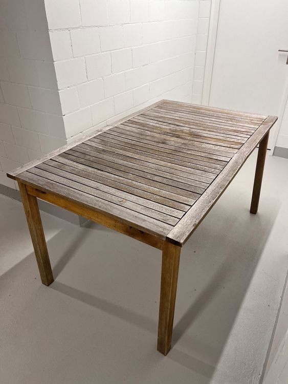 Garten Holztisch (Teak) ausziehbar Kaufen auf Ricardo