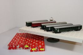 5 Alte HAG SBB Wagen ( 676 )